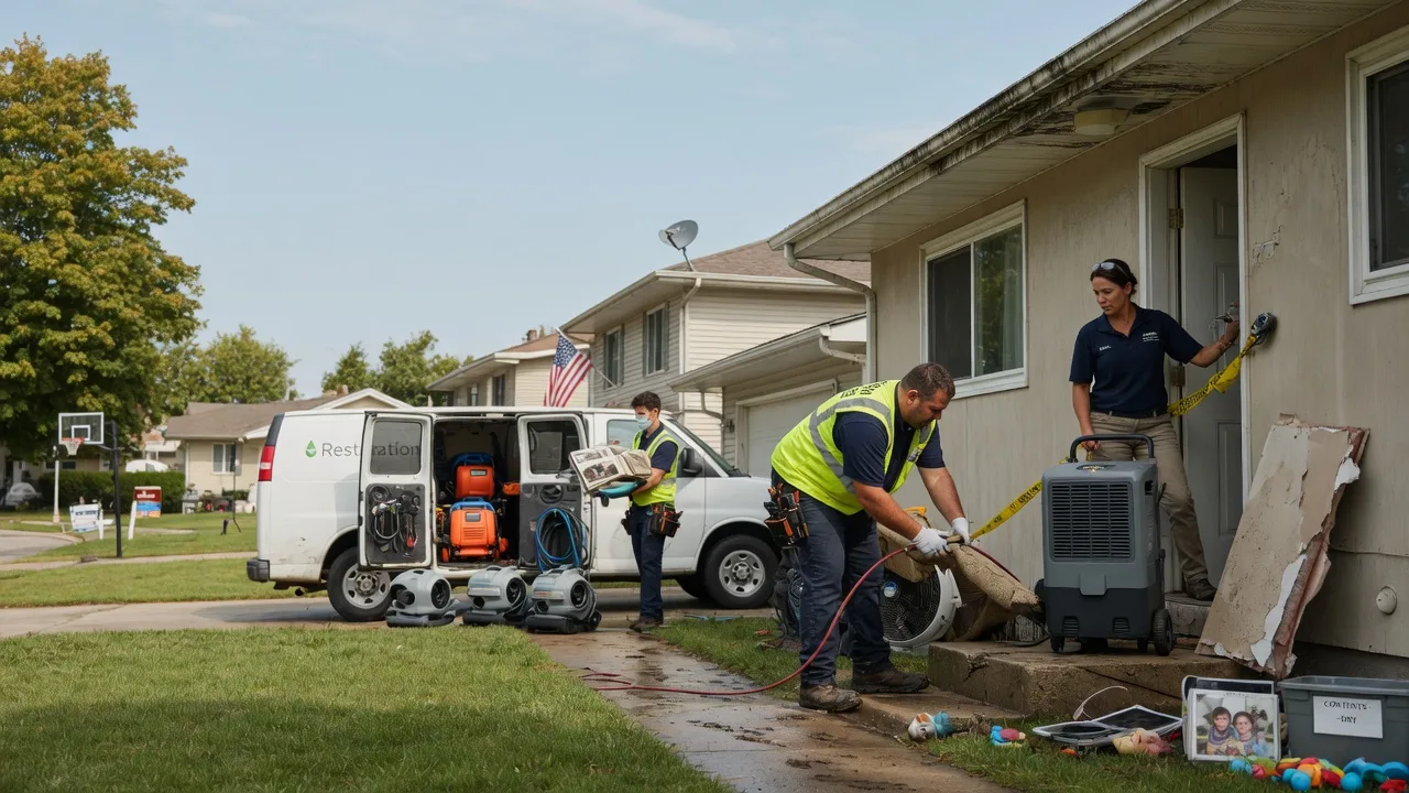 Water Damage Restoration in Crescent, IA near me